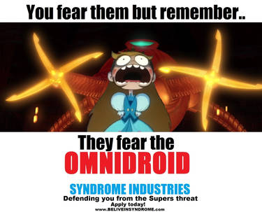 Omnidroid and Star Poster