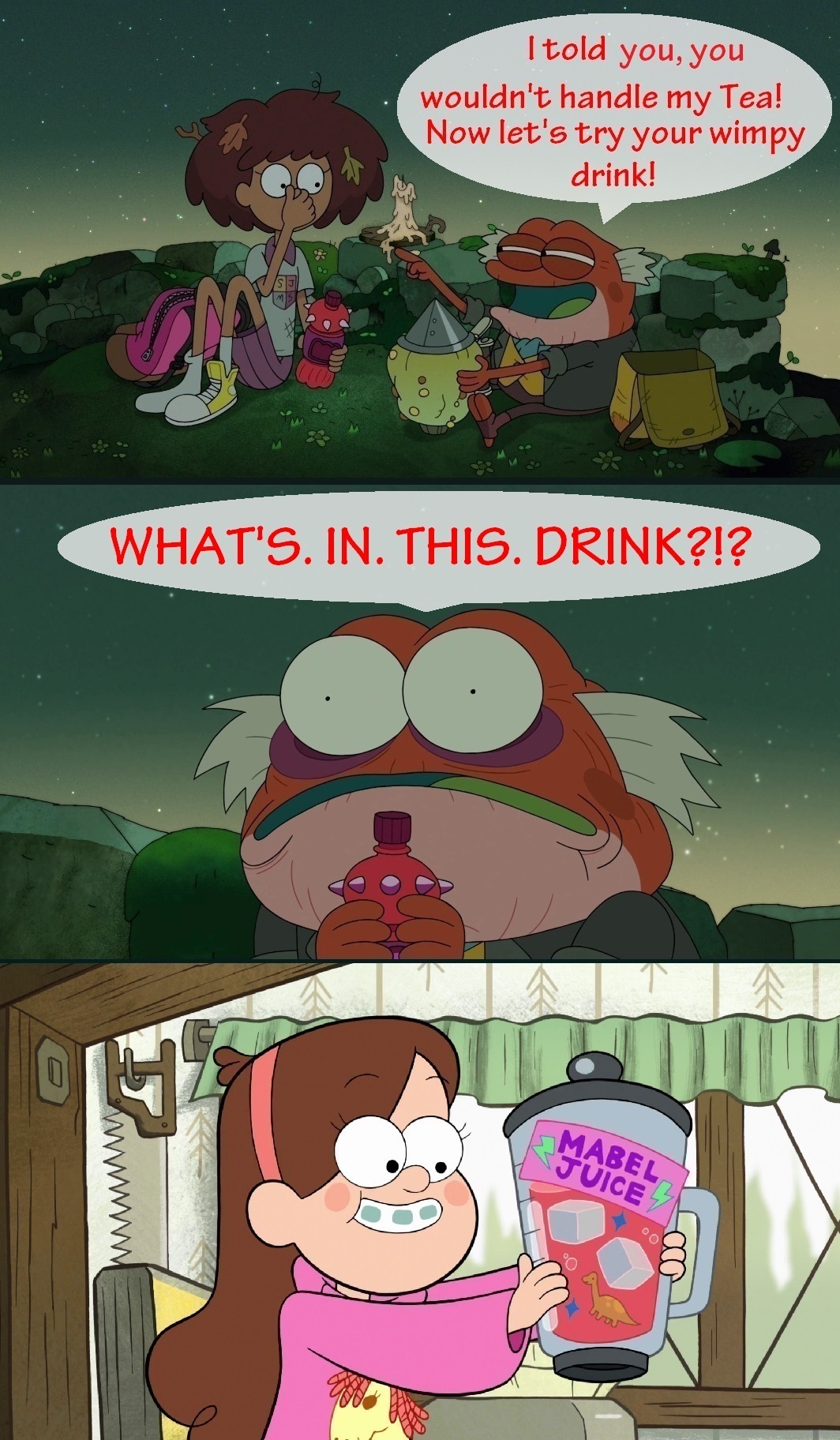 Amphibia Secrets Amphibia - The secret of Blam Berry Blitz by JurassicJinx on DeviantArt