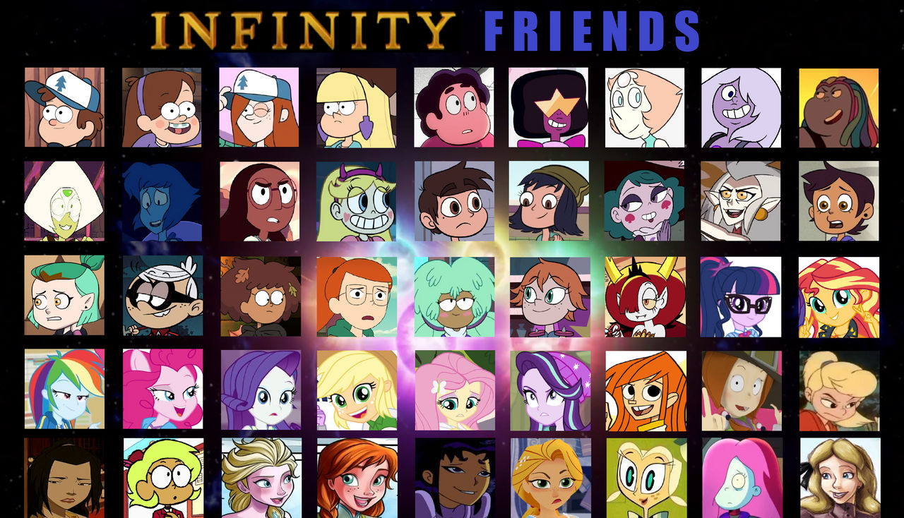 Infinity Besties Infinity Friends - Cast - the Infinity Knights by JurassicJinx on ...