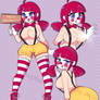 Clown girl adoptable!