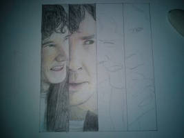 WIP - Benedict Cumberbatch, Second head !