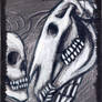Friends even in Death -ACEO-