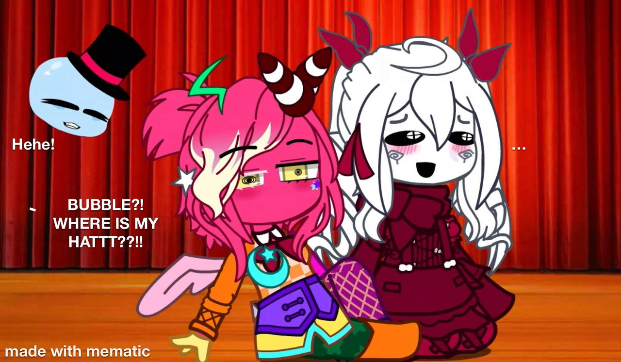 Stage Hangout -Zooble X Gangle (TADC by pinkcloudGacha on DeviantArt