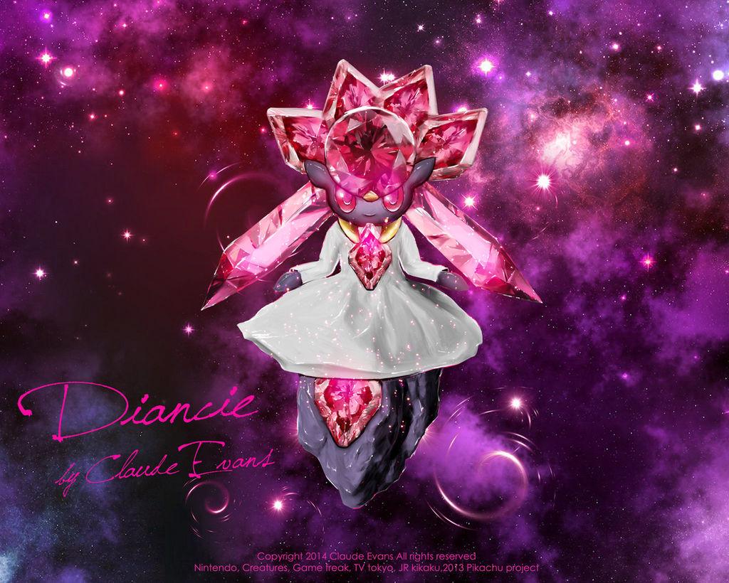 pokemon fanart Diancie