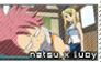 Stamp: Natsu x Lucy