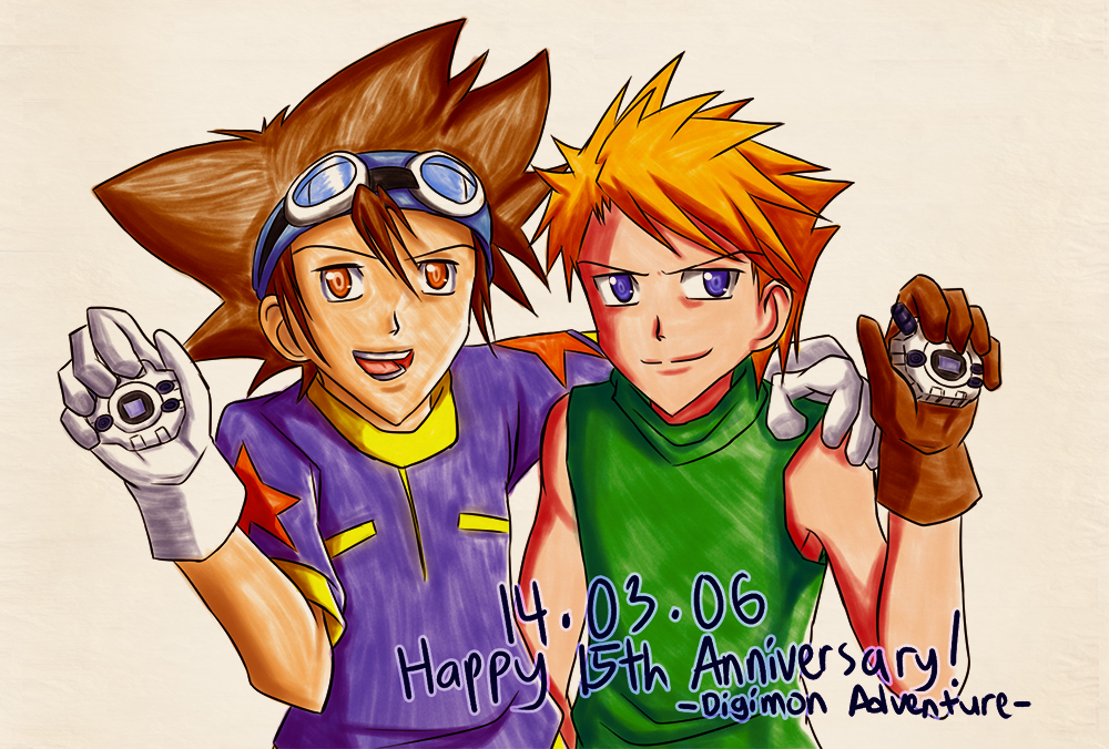 Happy 15th Anniversary - Digimon Adventure