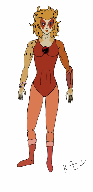 Cheetara coloured