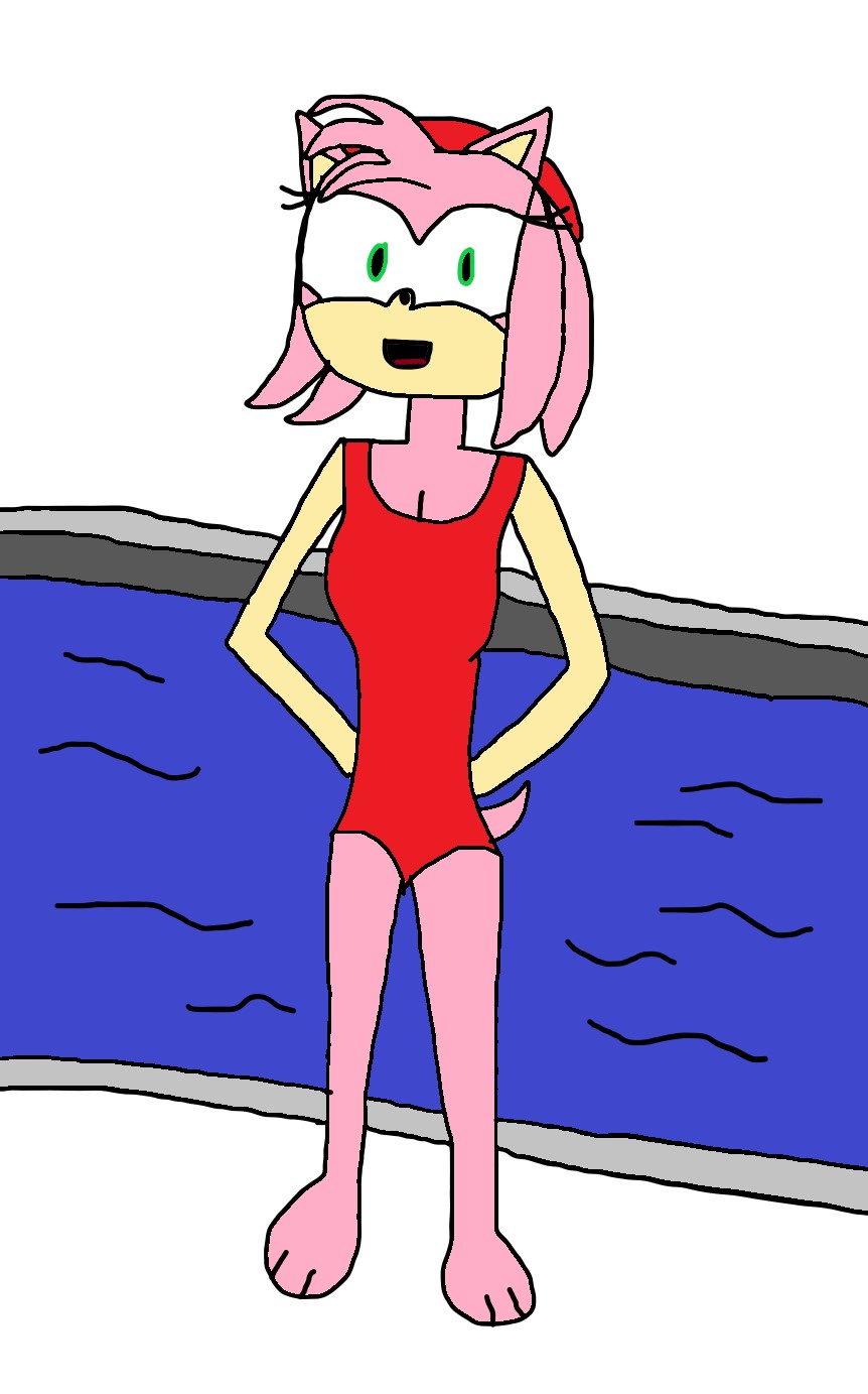 Amy Poolp Amy pool time by waterfan55 on DeviantArt