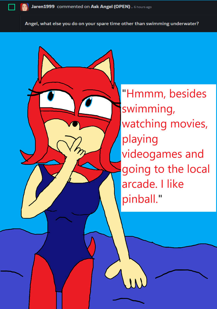 Ask Fans Ask Angel Question 11 by waterfan55 on DeviantArt