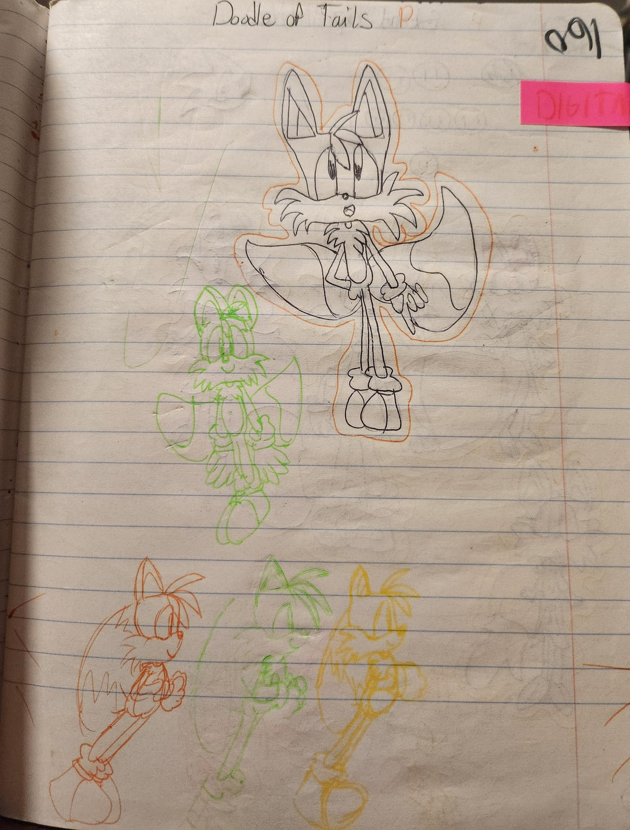 Redraw Tails!! by BlancaDog on DeviantArt