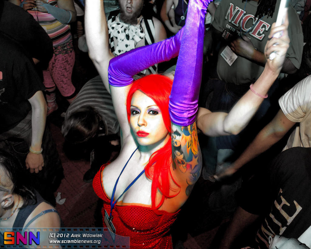 Jessica Rabbit at the Rave