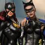 Batgirl, Catwoman and Supergirl (wallpaper)