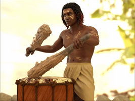Drum beating large C