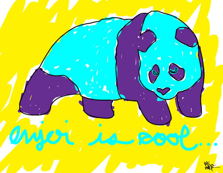 Enjoi Panda Scribbles