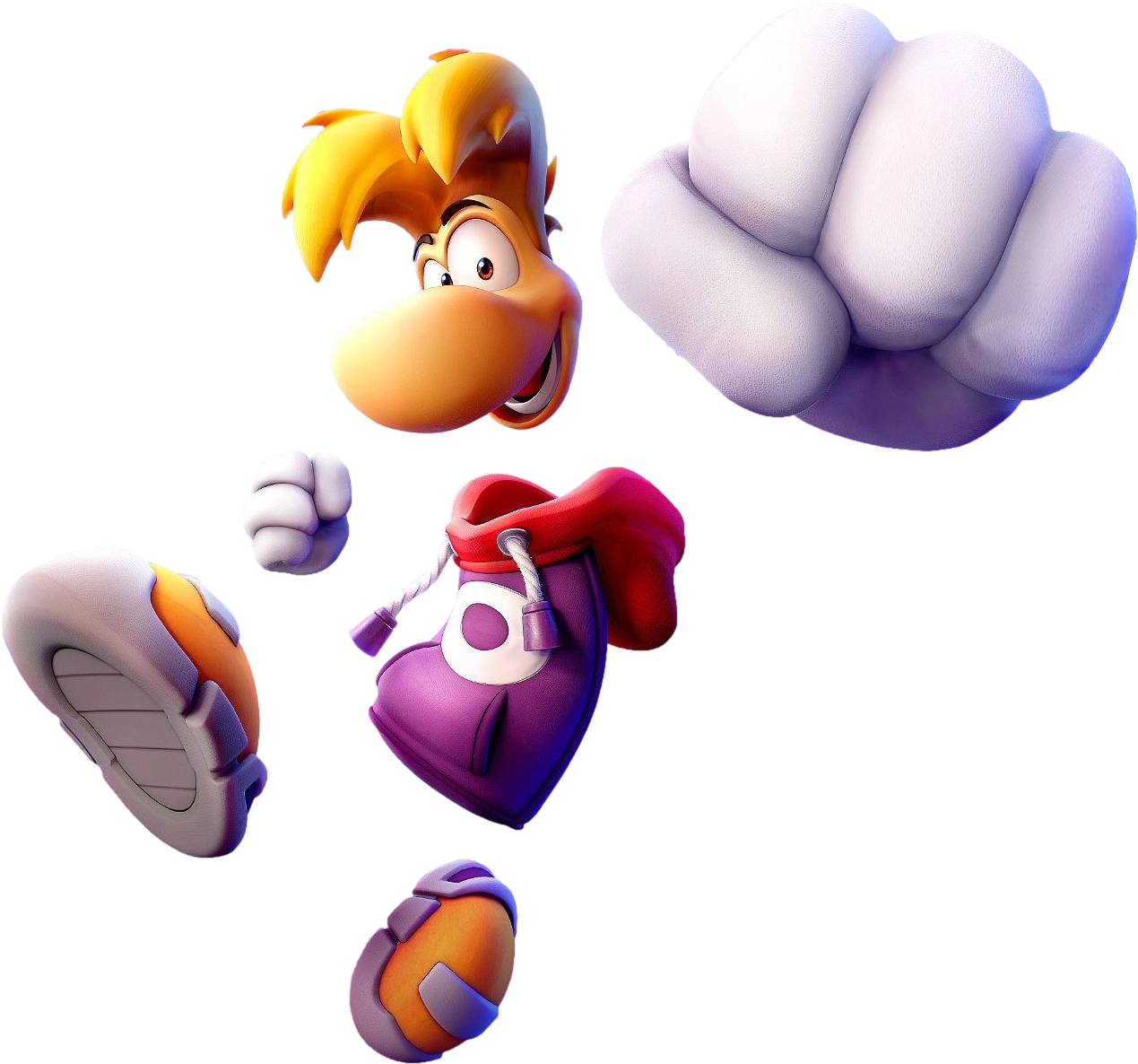 Rayman in Mario + Rabbids Sparks Of Hope by neoholbert on DeviantArt