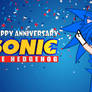 Happy anniversary Sonic the Hedgehog