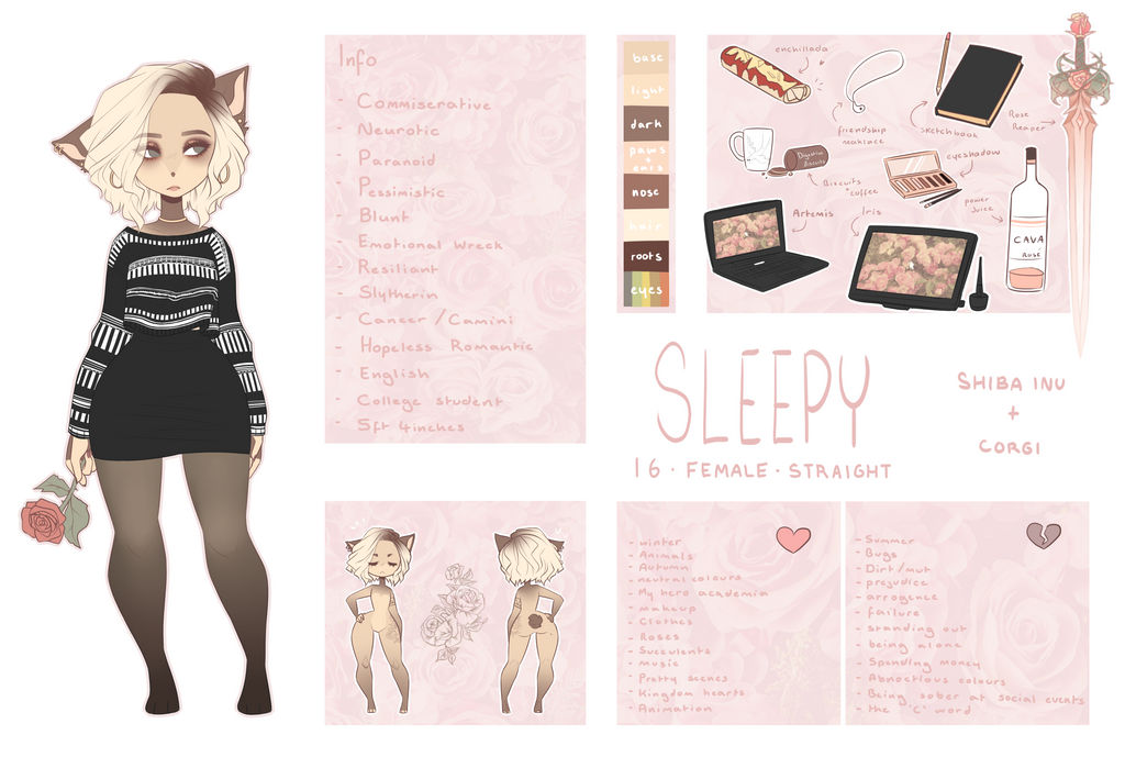 Sleepygrim Sleepy ref 2018 by SleepyGrim on DeviantArt
