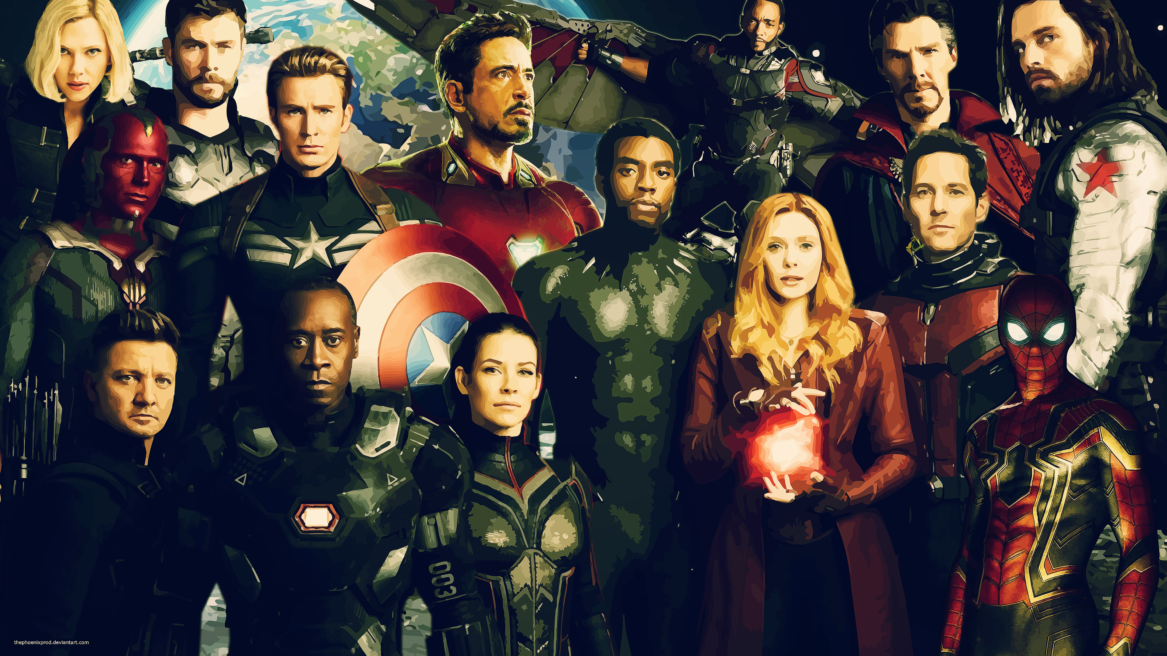 AVENGERS (4K) (HD Wallpaper) (NO Logo) by thephoenixprod on DeviantArt AVENGERS (4K) (HD Wallpaper) (NO Logo) by thephoenixprod on DeviantArt