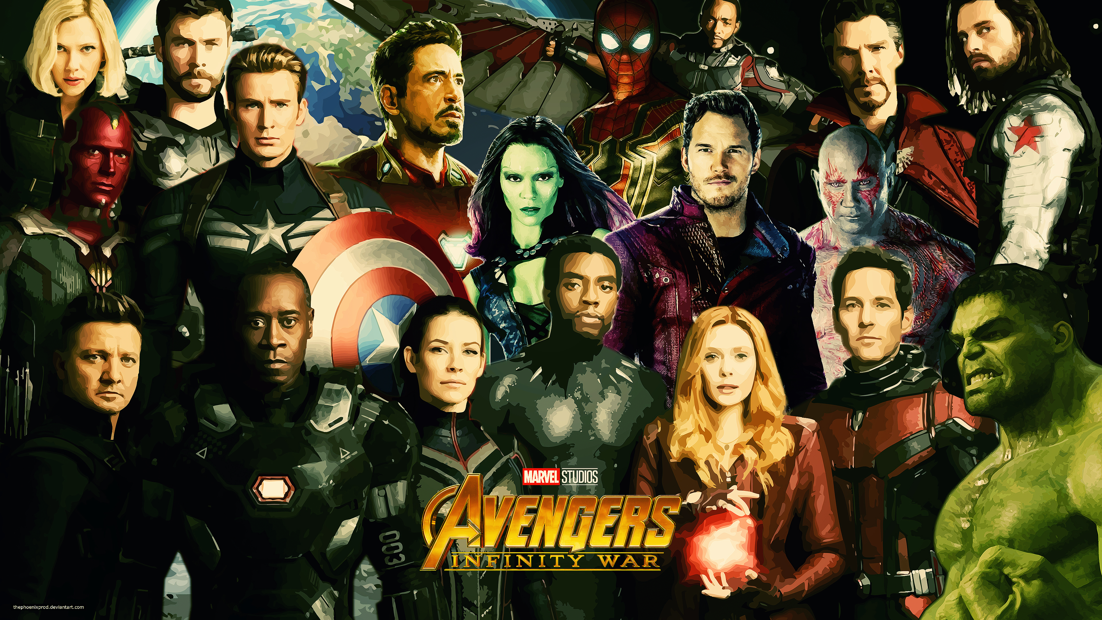 Avengers 4k Hd Wallpaper With Logo By Thephoenixprod On Deviantart Avengers 4k Hd Wallpaper With Logo By Thephoenixprod On Deviantart
