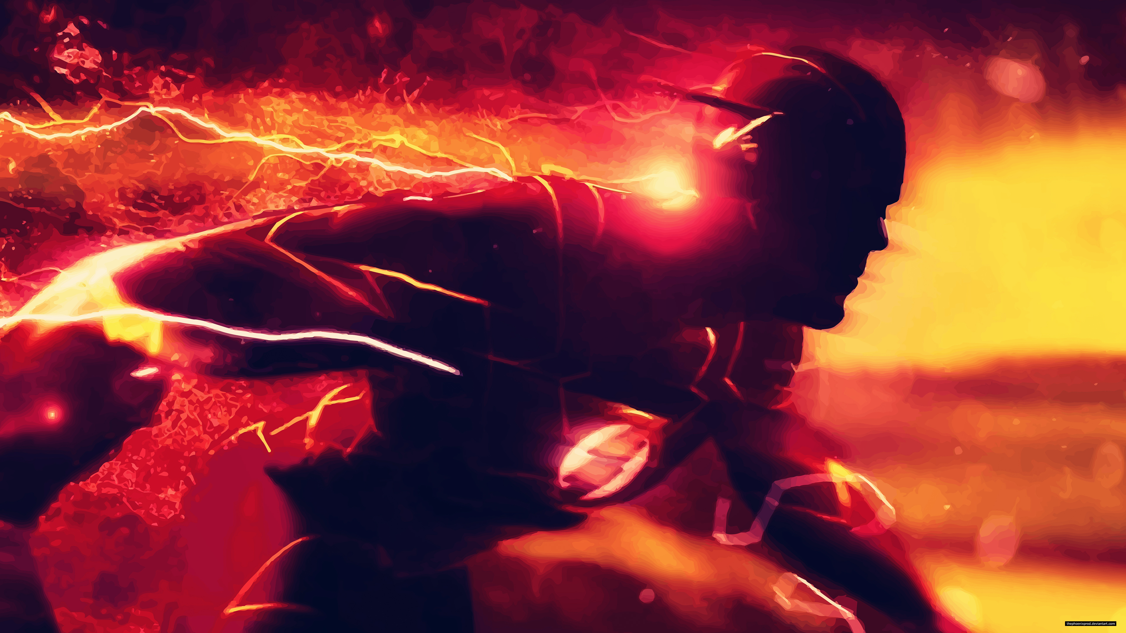DC Comics Heroes - Flash (Wallpaper 4K) by thephoenixprod on DeviantArt