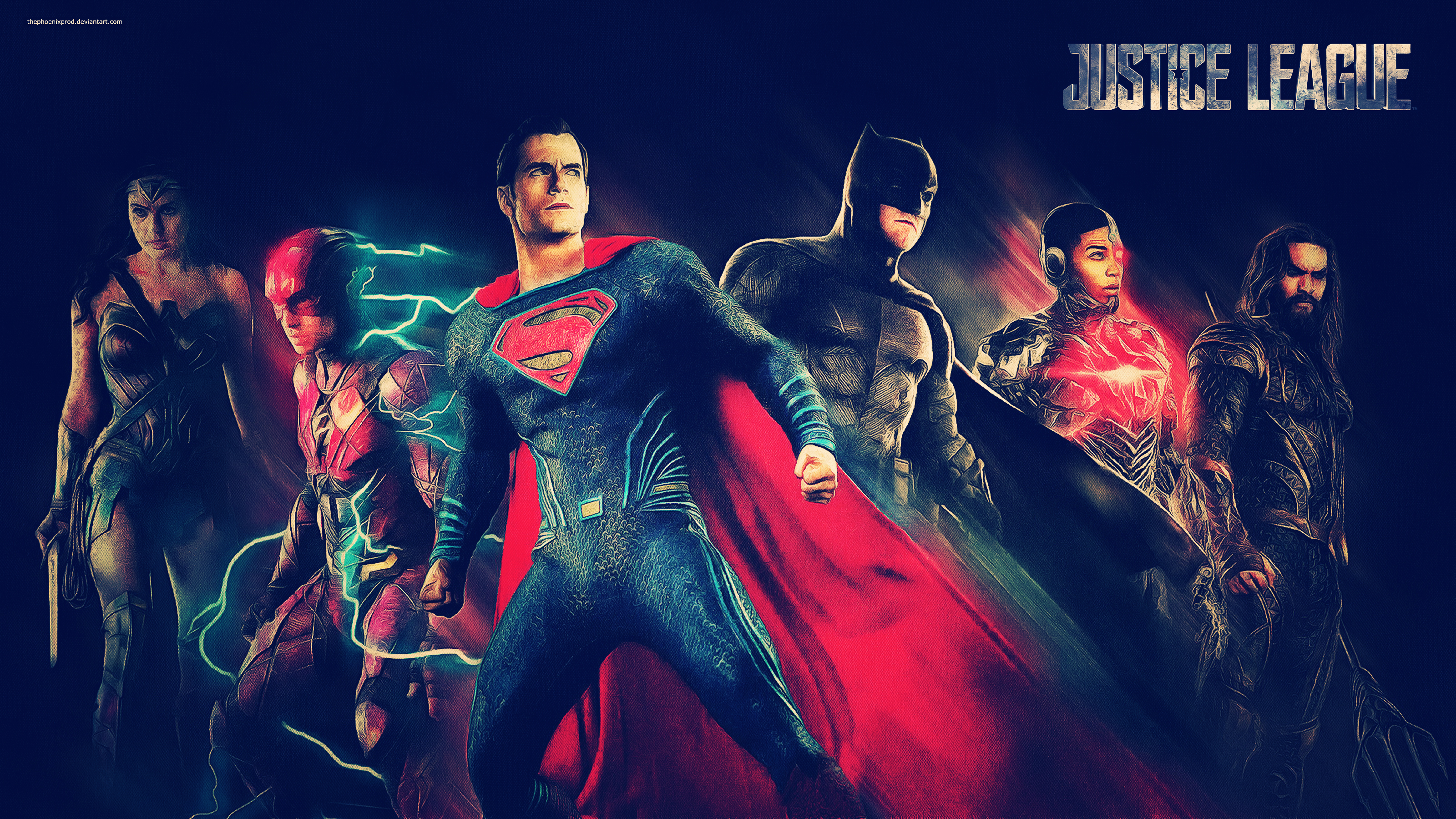 Justice League (Wallpaper 4k) by thephoenixprod on DeviantArt Justice League (Wallpaper 4k) by thephoenixprod on DeviantArt