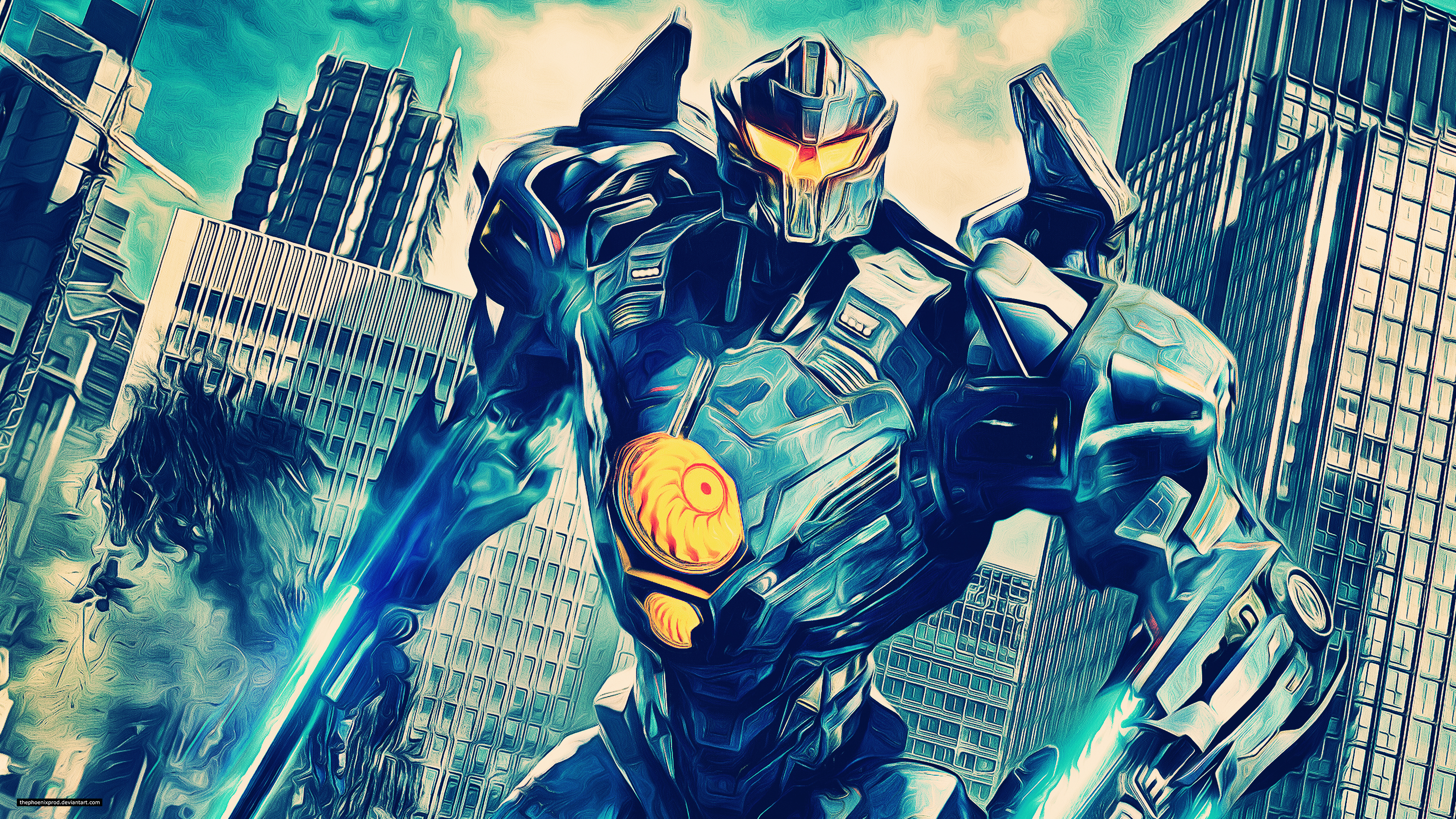 Pacific Rim (Wallpaper 4k) by thephoenixprod on DeviantArt Pacific Rim (Wallpaper 4k) by thephoenixprod on DeviantArt