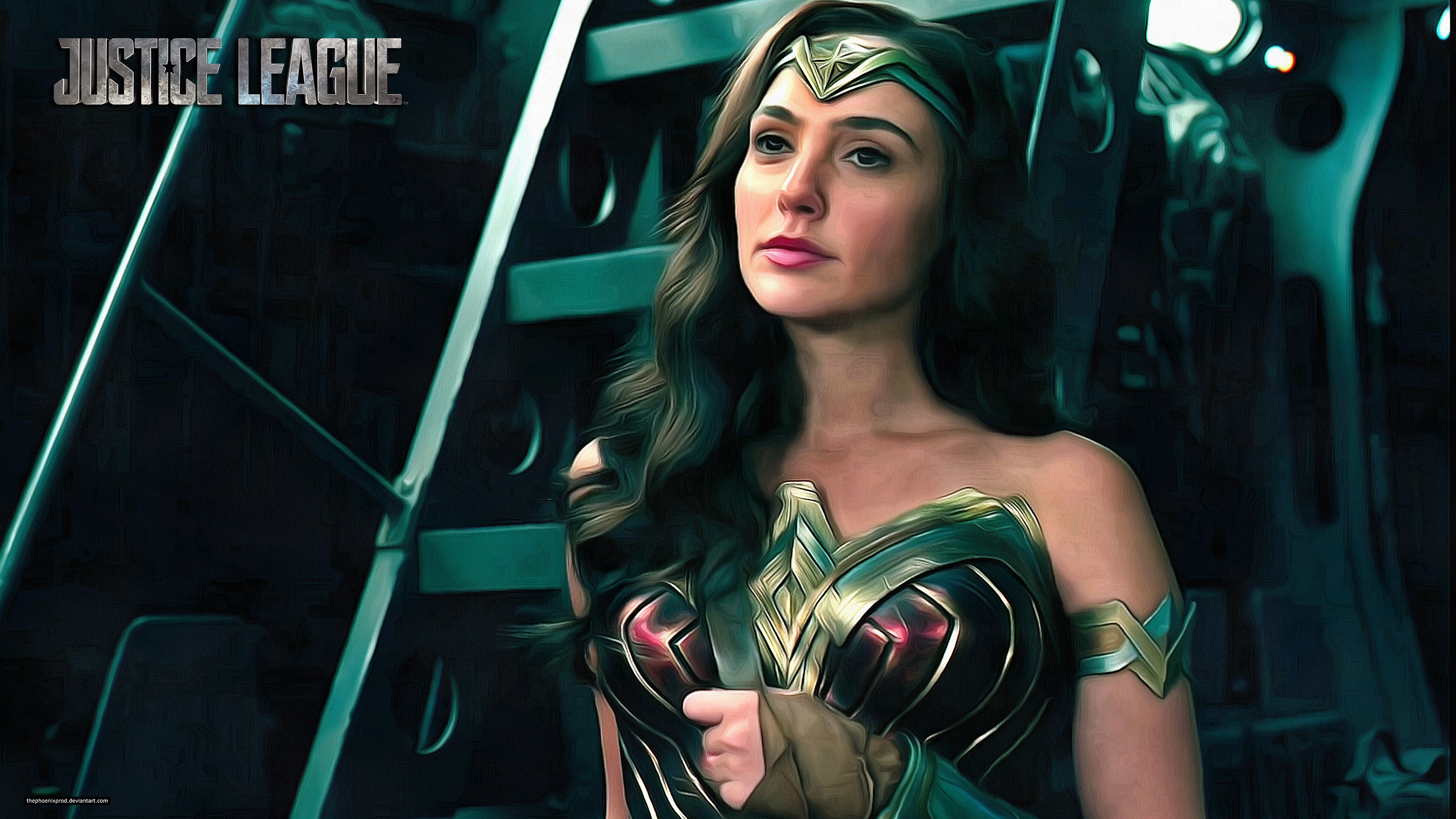 Justice League Wonderwoman Wallpaper 4k By Thephoenixprod On Justice League Wonderwoman Wallpaper 4k By Thephoenixprod On