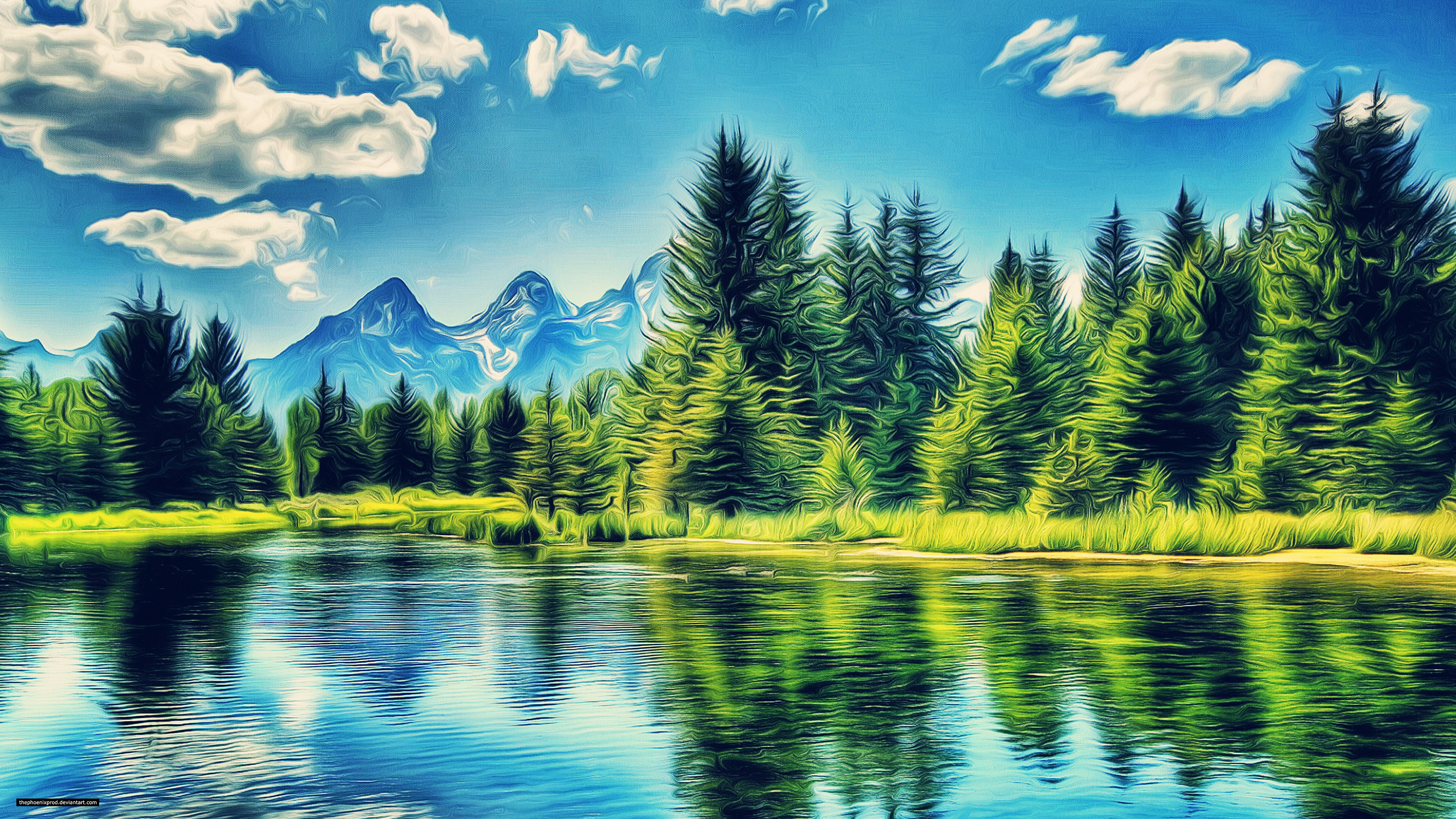 Nature Landscape (Wallpaper 4k) by thephoenixprod on DeviantArt Nature Landscape (Wallpaper 4k) by thephoenixprod on DeviantArt