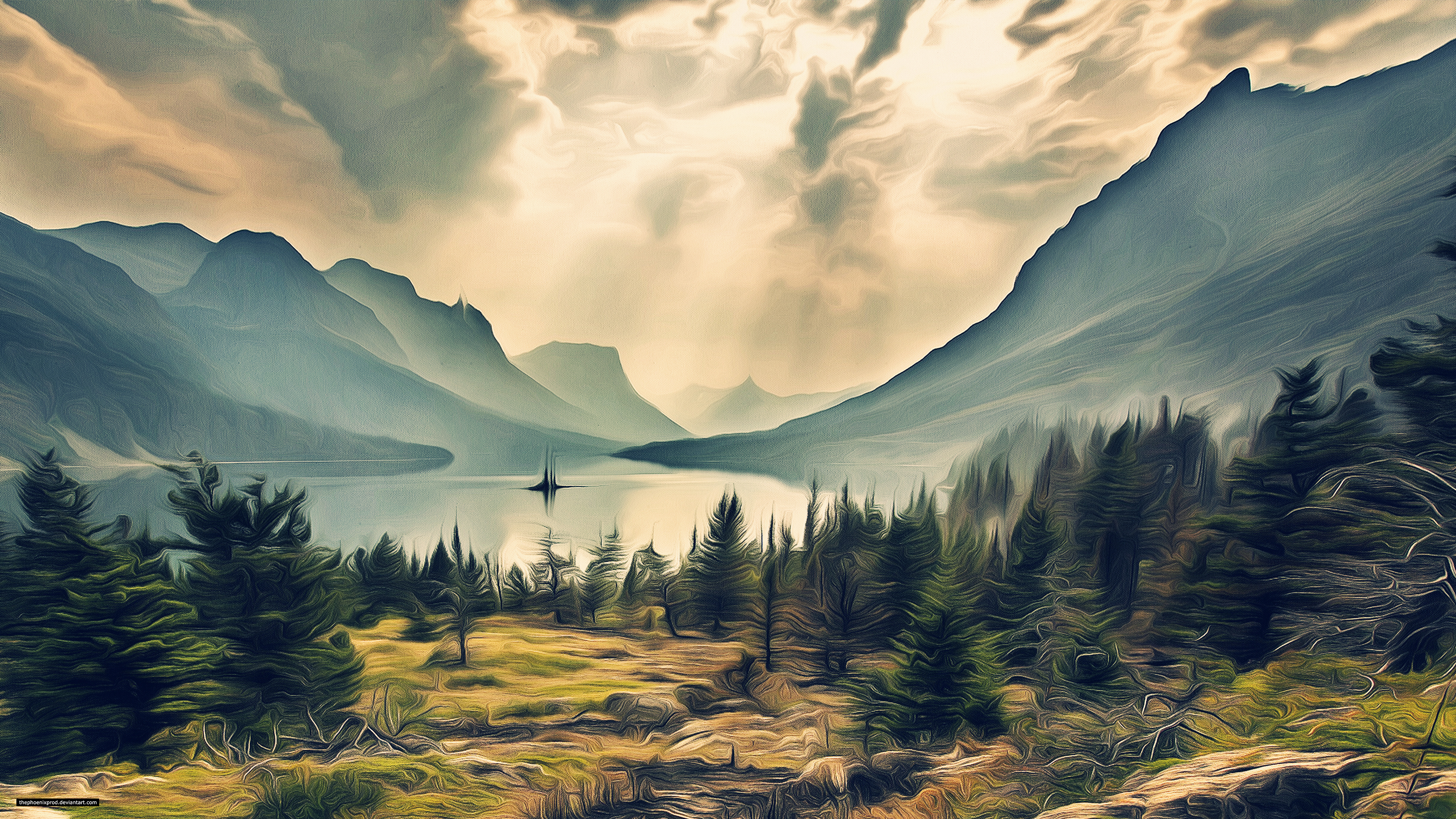 Nature Landscape (Wallpaper 4k) by thephoenixprod on DeviantArt