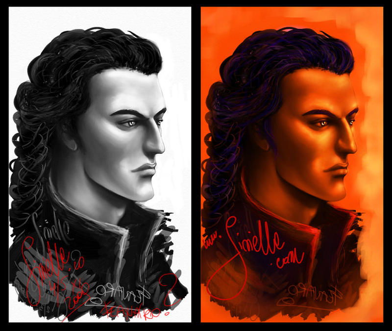 Feanor face study