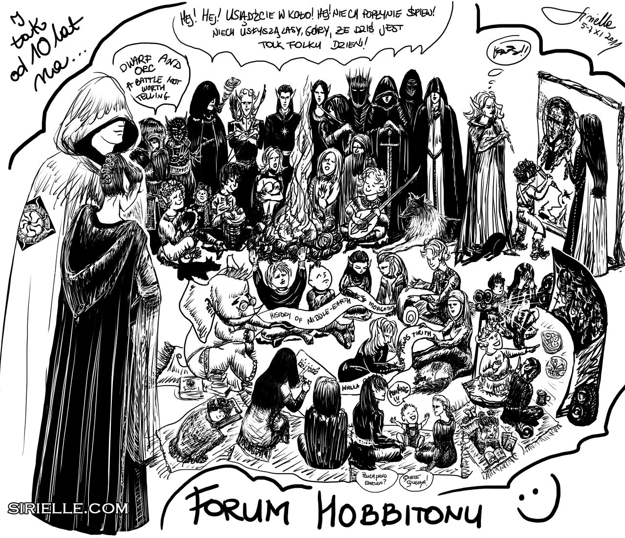 Hobbiton Forum 10th Anniversary by Sirielle