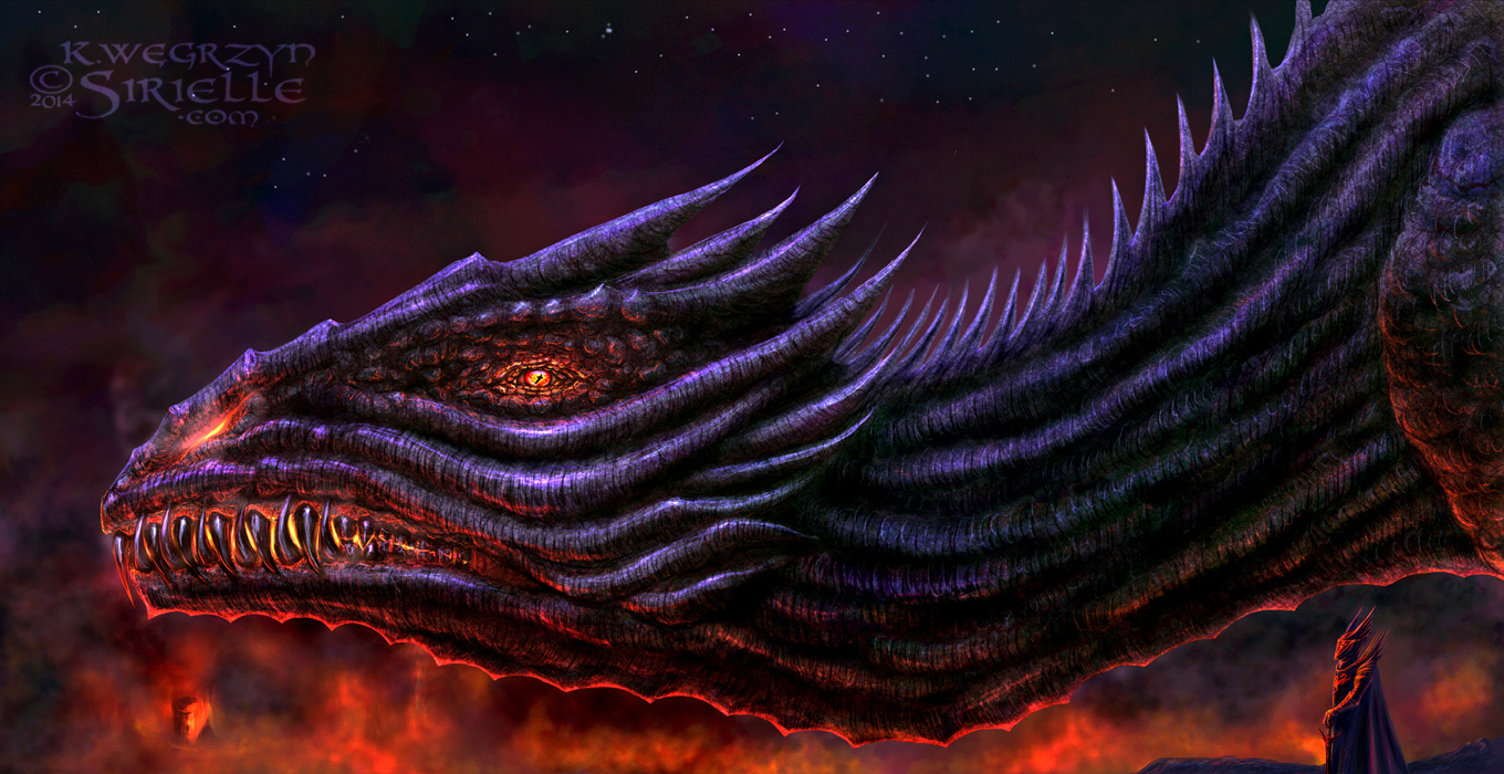 Balerion by Sirielle