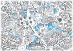 Ondolinde map close up - city center