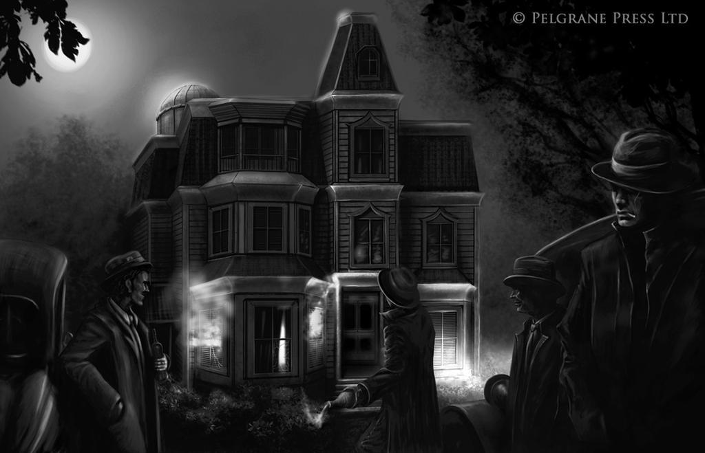 At The Door of the Whitney Mansion by Sirielle
