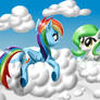 Request: Nelly and Rainbow Dash