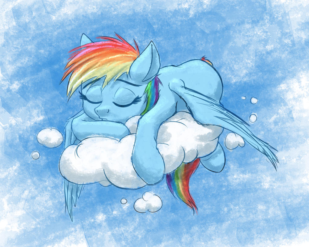 30 minute challenge: Sleeping Dashie