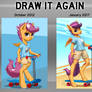 Scootin' Scootaloo: Side-by-Side Comparison