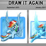 Rainbow Dash: Side-by-Side Comparison