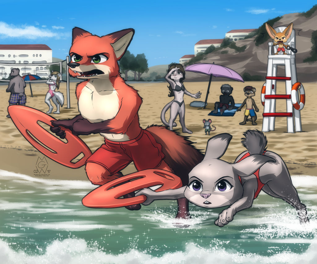 Baywatch Zootopia