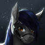 Commission: Bridled Bat Pony