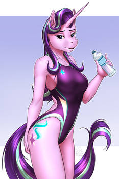 Sport Swimsuit Starlight Glimmer (Anthro)