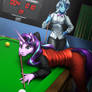 Commission: Trixie and Starlight's Billiards Match
