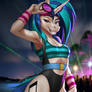 80's Fitness Vinyl Scratch