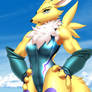 Sport Swimsuit Renamon (Gloves Ver.)