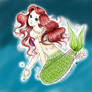 Ariel the Mermaid (coloured)