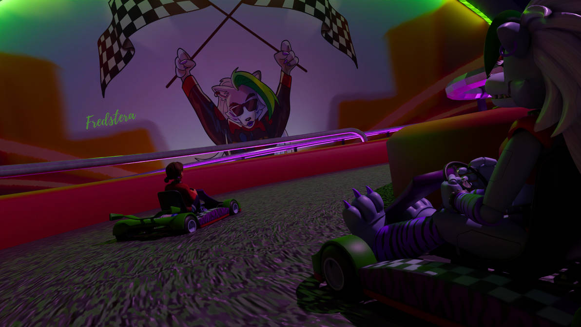 Roxy be racing with Cassie by Fredstera on DeviantArt