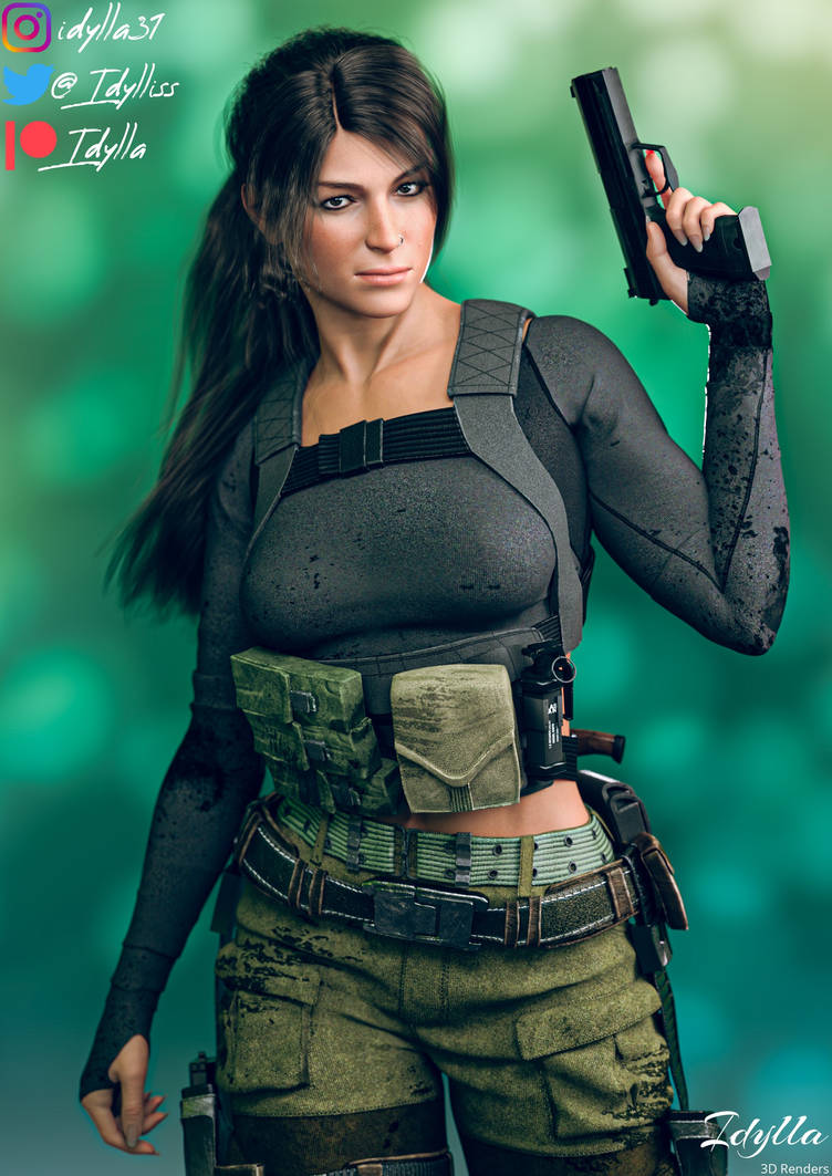 Lara Croft by Idylla31 on DeviantArt