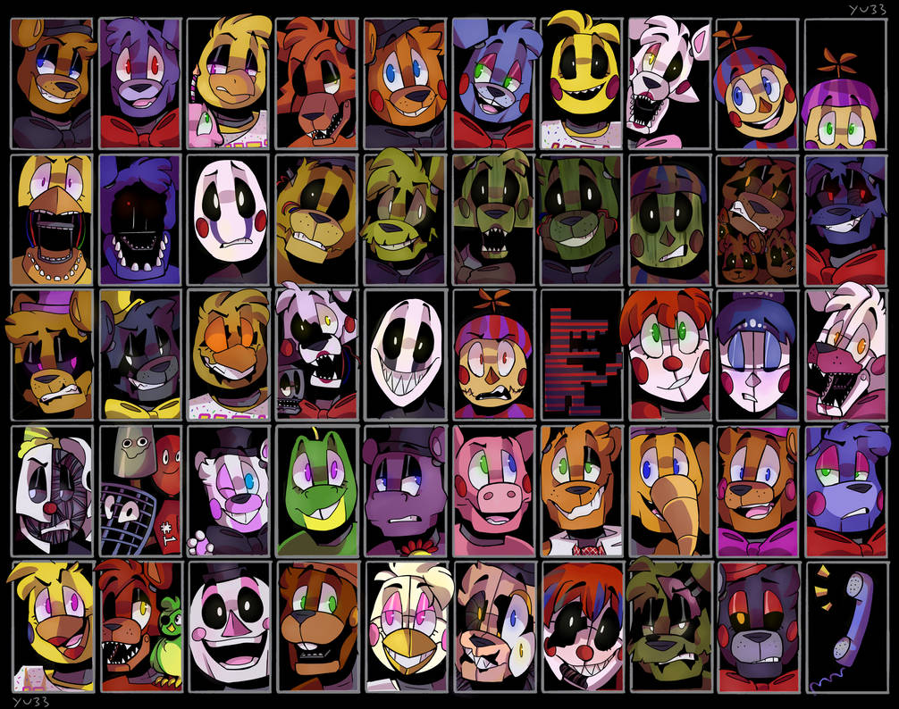 ucn roster (+SPEED-PAINT) by PastelMangos on DeviantArt