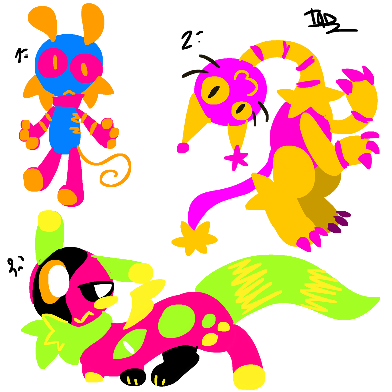 Ramdom doodles adopts(closed) by T4dity on DeviantArt