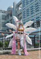 Angewomon at Odaiba